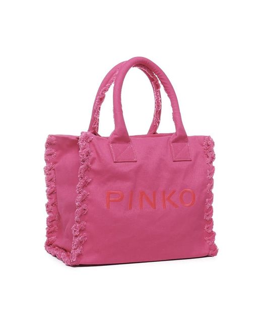 Pinko Pink Tote Bags