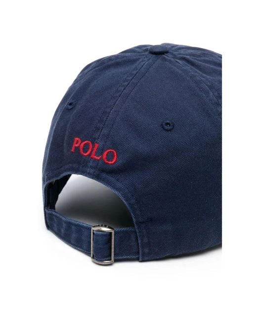 Ralph Lauren Blue Caps for men