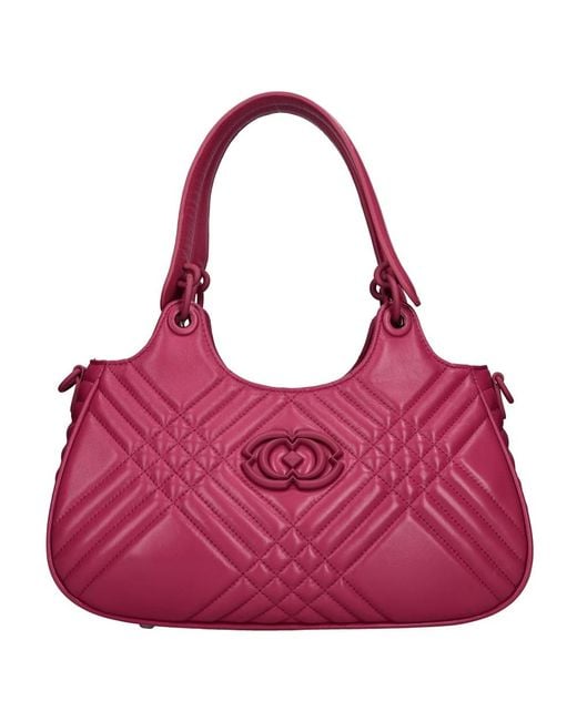 La Carrie Purple Shoulder Bags