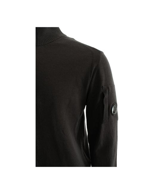 C P Company Black Turtlenecks for men