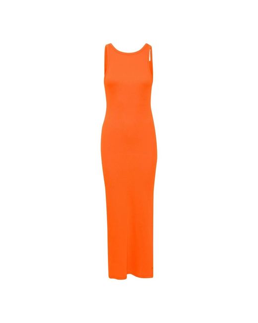 Gestuz Orange Maxi Dresses