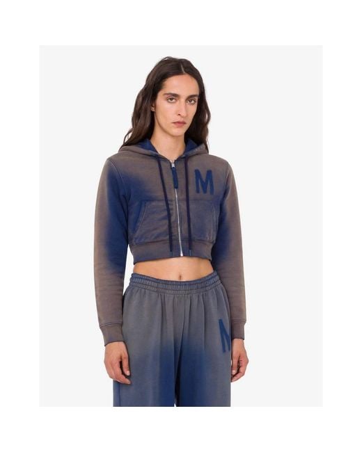 Moschino Blue Zip-Throughs