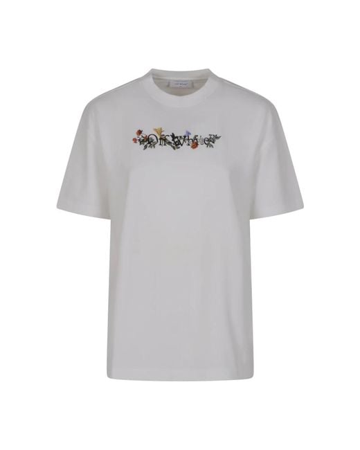 Off-White c/o Virgil Abloh Gray T-Shirts