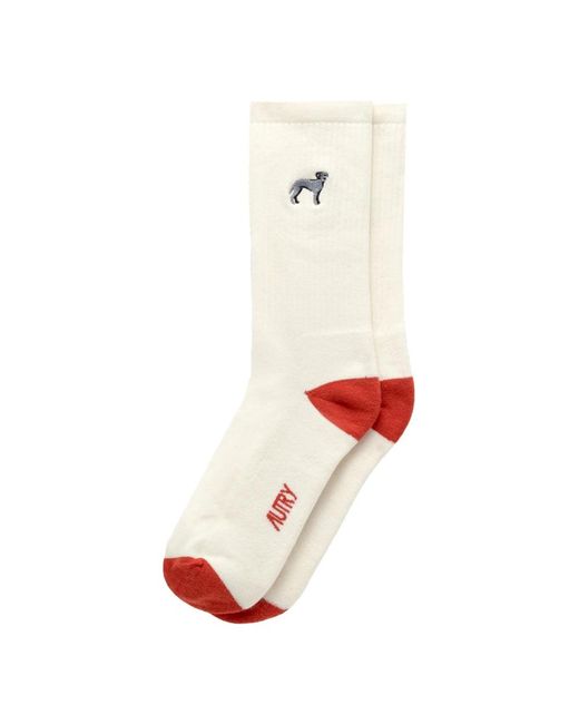 Socks di Autry in White
