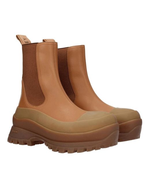 Stella McCartney Brown Chelsea Boots