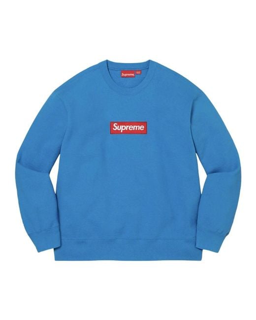 Supreme Blue Sweatshirts for men