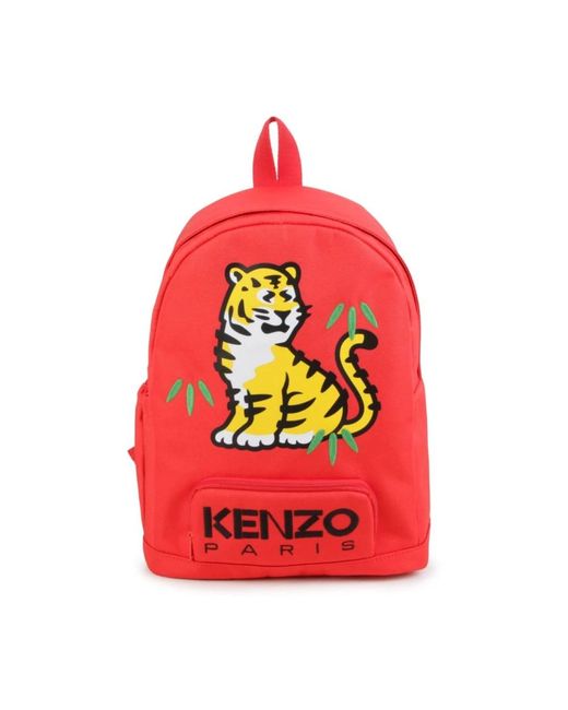 KENZO Red Backpacks for men