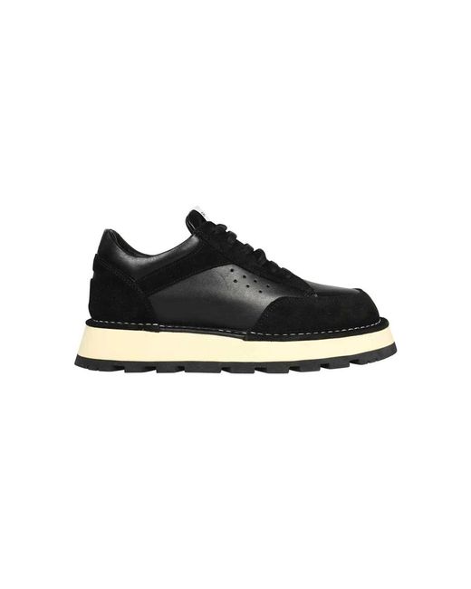 Spalwart Black Sneakers for men
