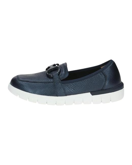 Caprice Blue Loafers
