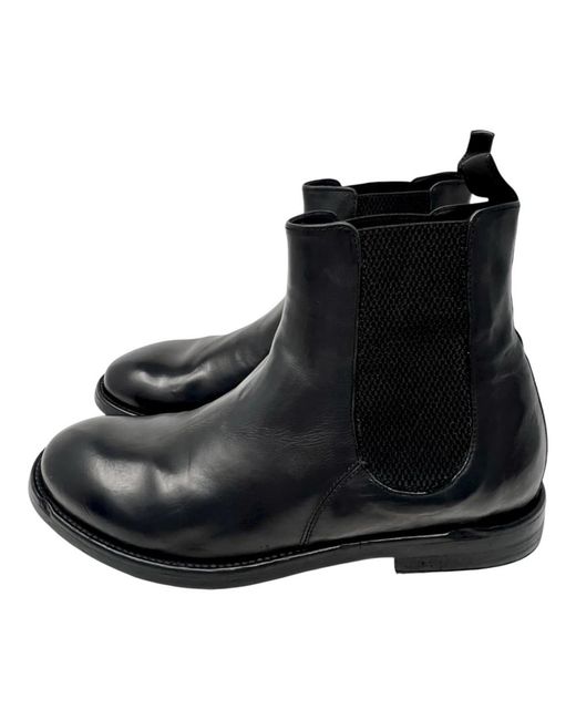 LEMARGO Black Chelsea Boots for men