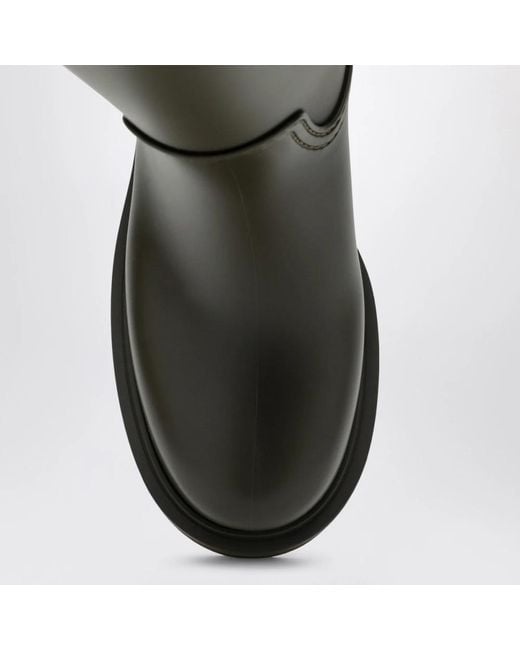 Moncler Black Wellies