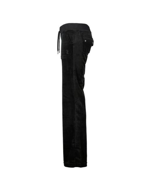 Juicy Couture Black Wide Trousers