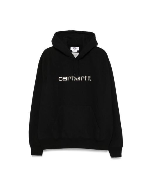 Junya Watanabe Hoodies & Sweatvesten ,Zwart ,Hooded Sweatshirt in het Black voor heren