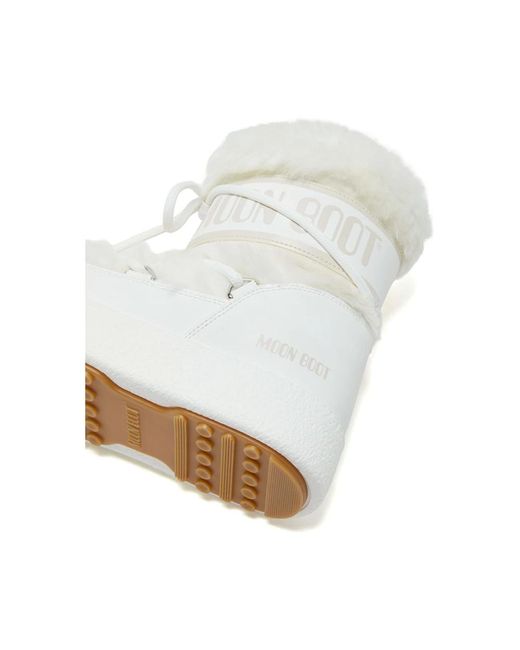 Moon Boot Ltrack Low Boot in het White