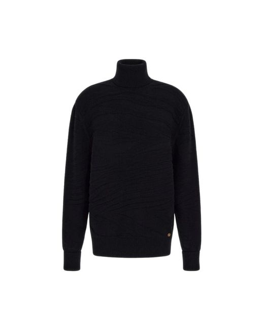 Roberto Cavalli Black Turtlenecks