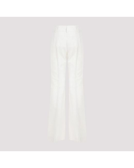 Hearts rhein pantalones marfil multi color Gabriela Hearst de color White