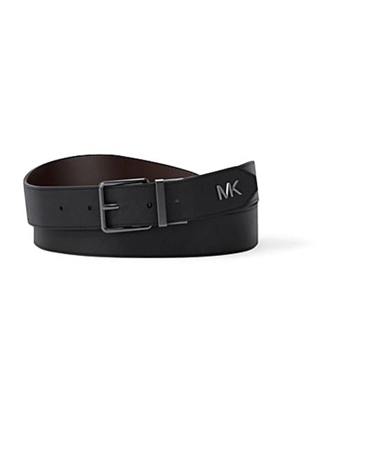 Belts di Michael Kors in Black da Uomo