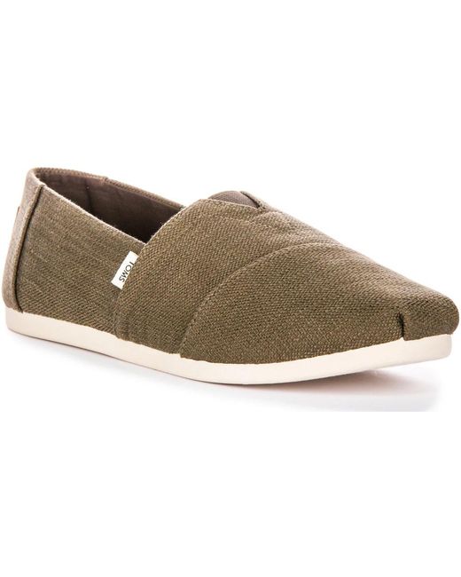 TOMS Natural Espadrilles for men