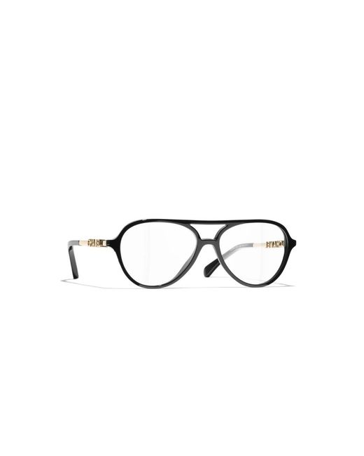 Chanel Pilotenbril in het Black