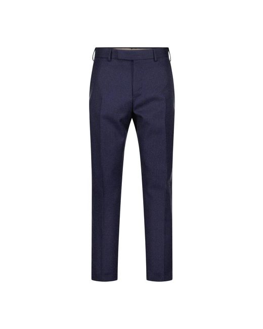 PT Torino Blue Suit Trousers for men