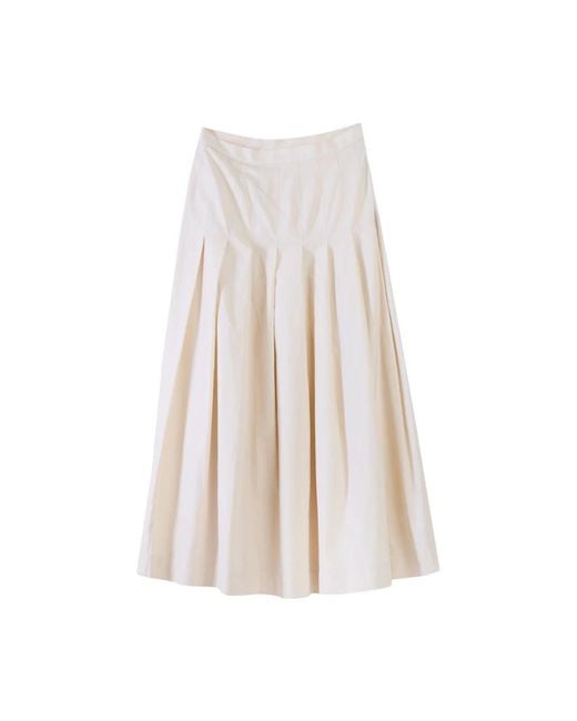 Paul Smith White Maxi Skirts