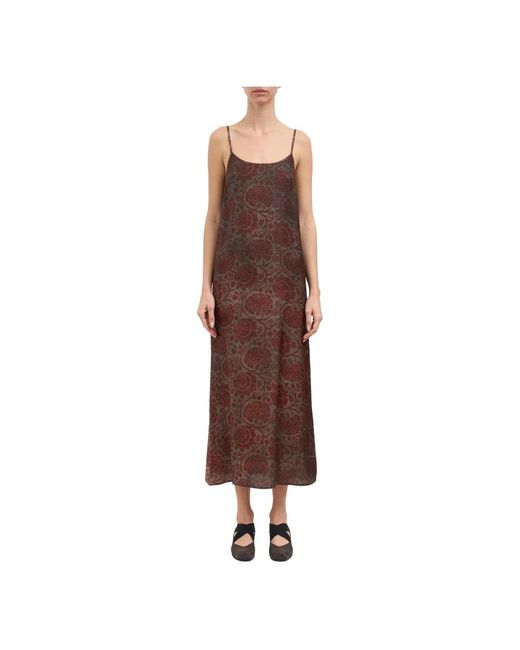 Midi Dresses Uma Wang de color Brown