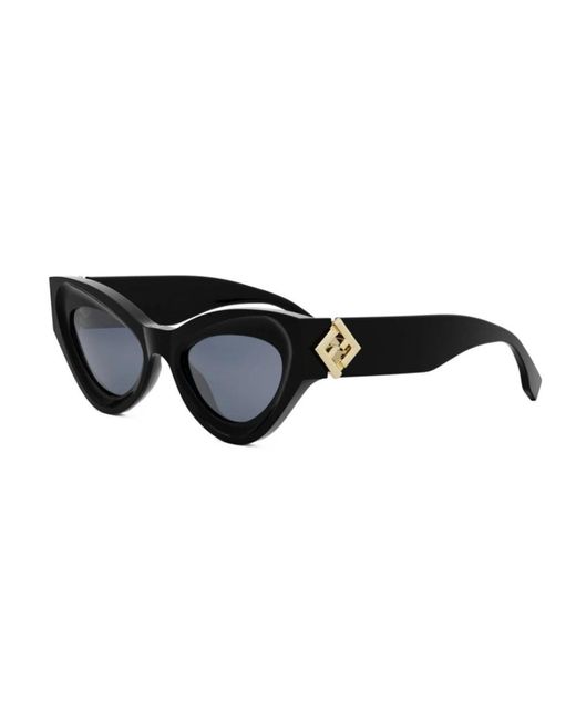 Sunglasses Fendi de color Black