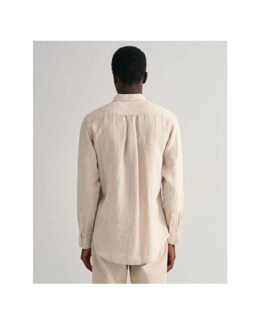 Gant Natural Casual Shirts for men