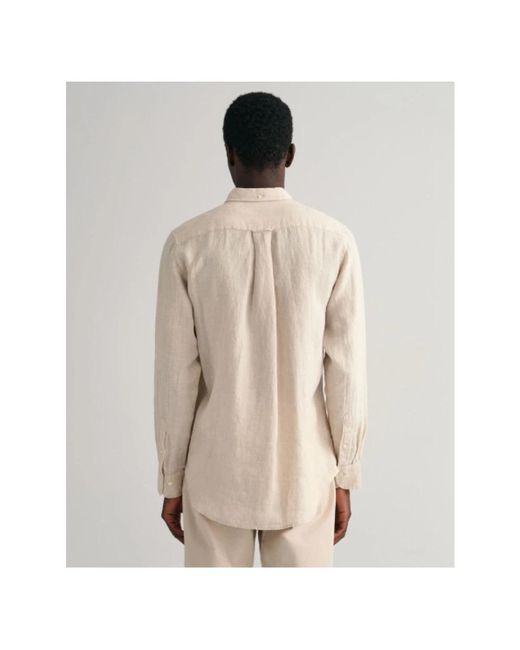 Gant Natural Casual Shirts for men