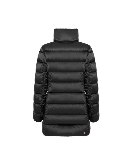 Colmar Long Waisted Down Jacket in het Black