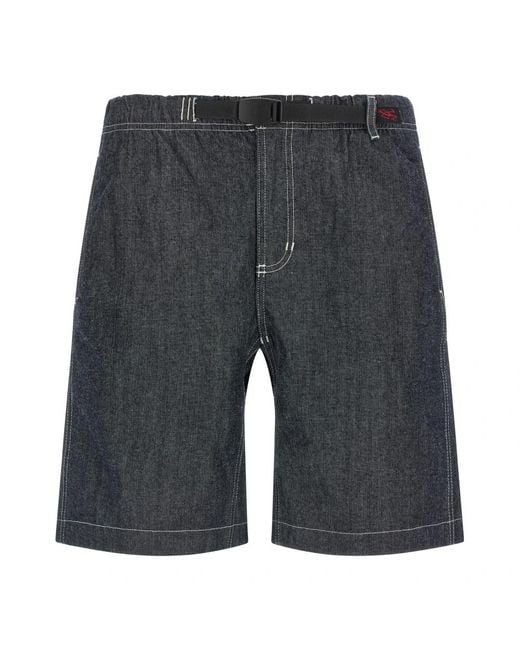 Gramicci Gray Denim Shorts for men