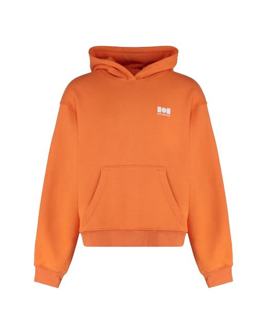 NAHMIAS Orange Hoodies for men