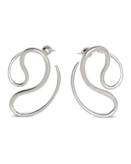 Earrings di Panconesi in Metallic