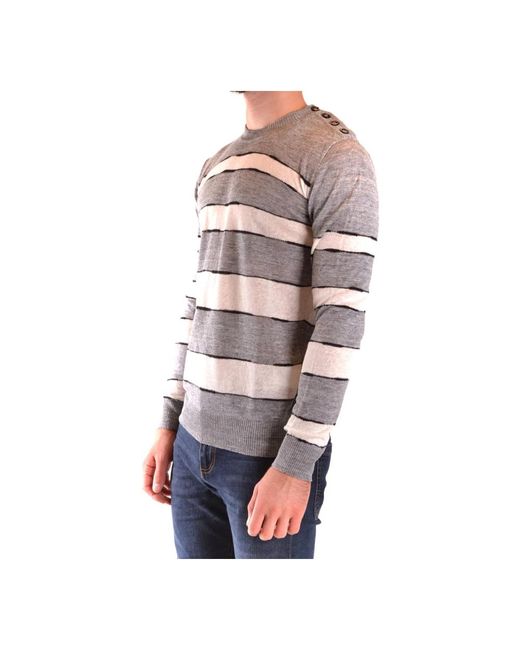 Paolo Pecora Sweaters in het Gray voor heren