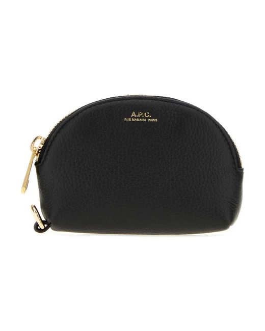 Wallets & Cardholders A.P.C. de color Black