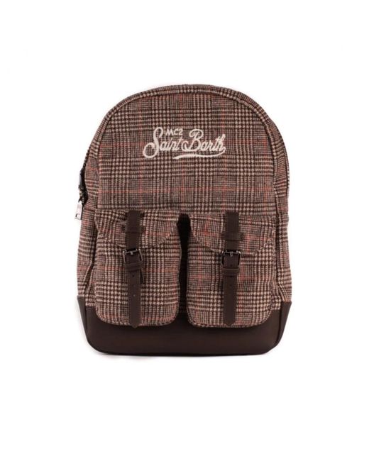 Mc2 Saint Barth Brown Backpacks for men