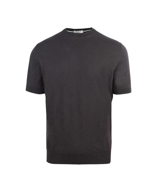 Paolo Pecora Black T-Shirts for men