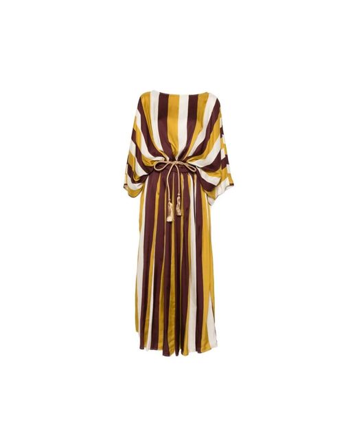 Maxi Dresses Clips de color Metallic