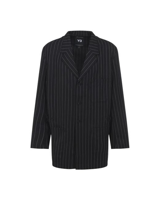 Y-3 Black Formal Blazers for men