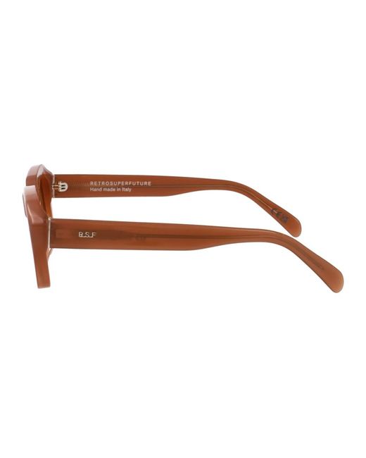 Retrosuperfuture Brown Sunglasses