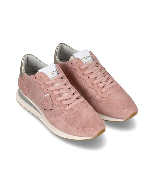 Philippe Model Pink Sneakers