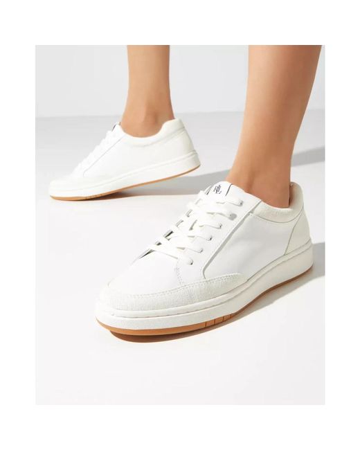 Ralph Lauren Sneakers in het White