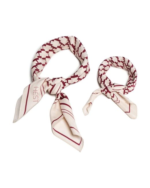 Scarves di Hèst in Red