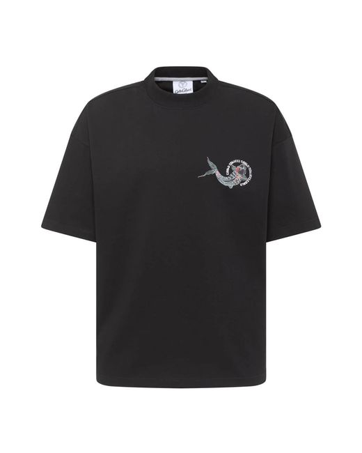 carlo colucci T-Shirts in het Black voor heren