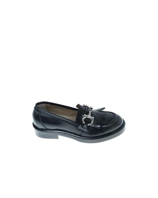 Duccio Del Duca Black Mocassino New Malaga