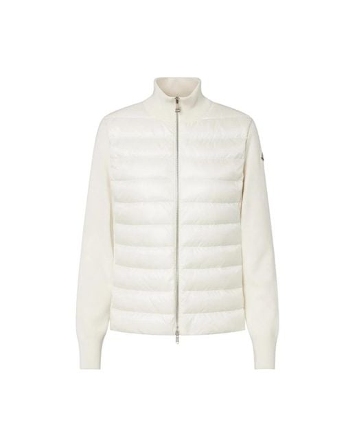 Moncler White Cardigans