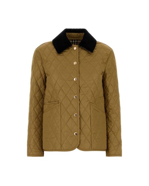 Light Jackets Burberry en coloris Green