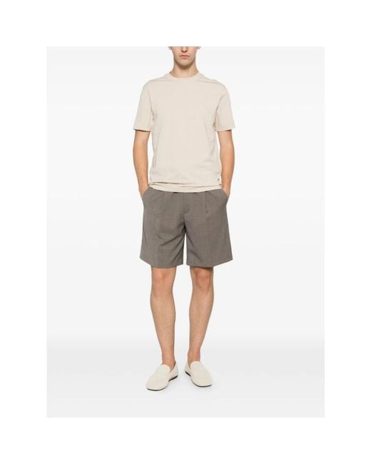 Emporio Armani Natural T-Shirts for men