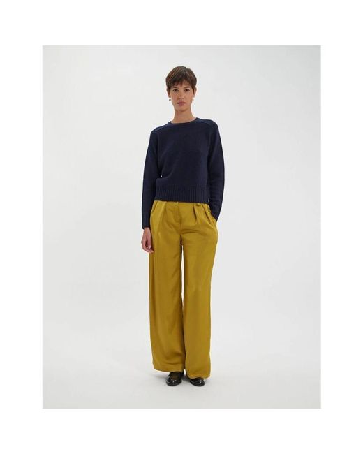 Round-Neck Knitwear Ines De La Fressange Paris de color Blue