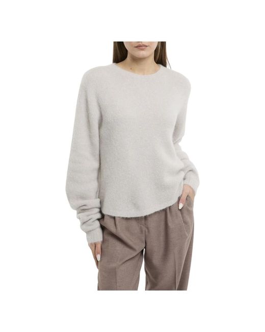 Marella Gray Ovidio Rundhals-Strickpullover